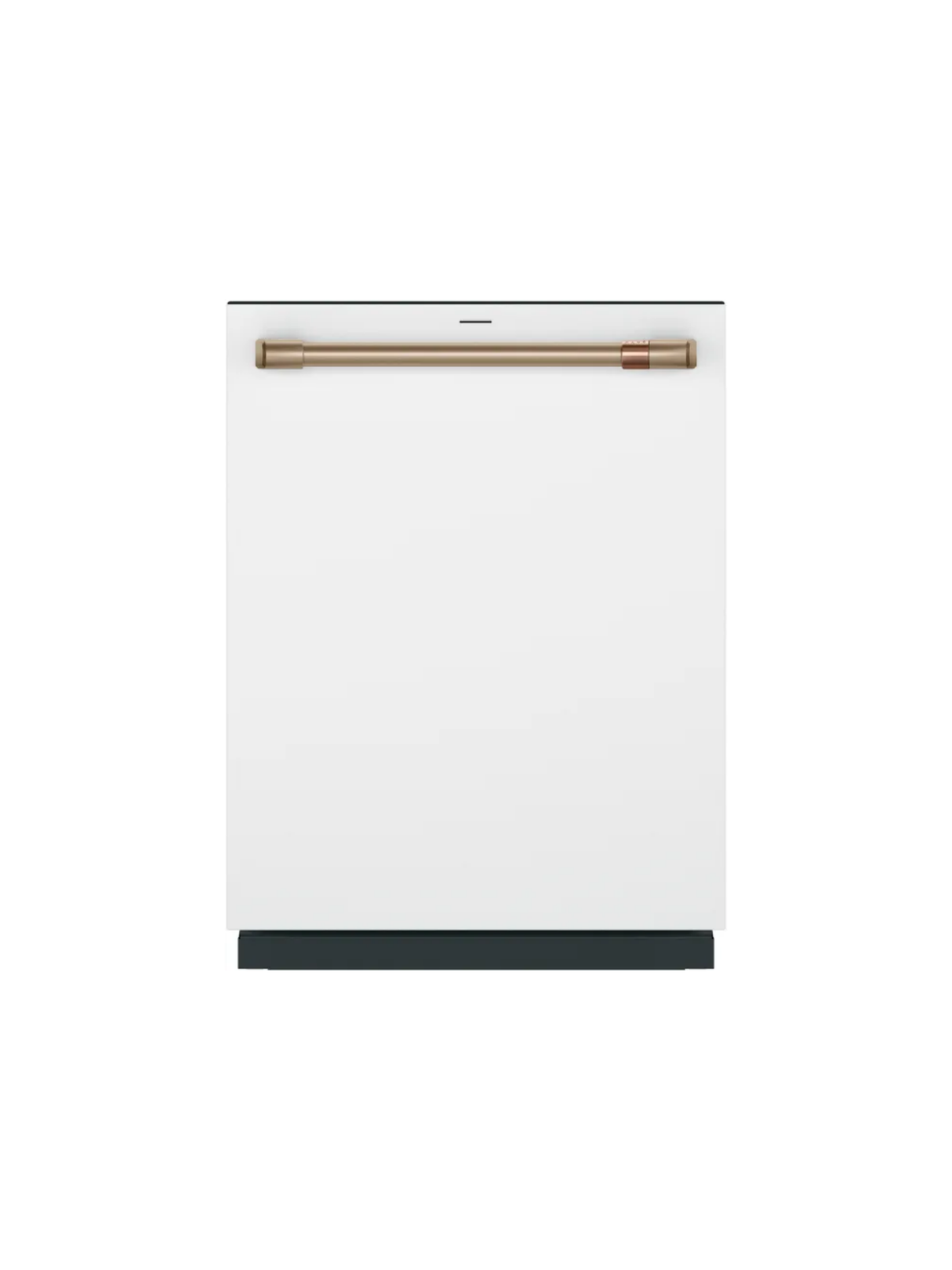 GE Cafe - 24 in. Built-In Top Control 44 dBA Dishwasher in Matte White w/Stainless Tub, Ultra Wash & Dual Convection Dry