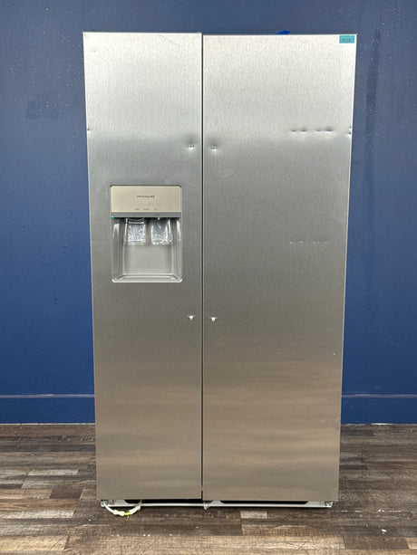 Frigidaire - 36 in. 26 cu. ft. Standard Depth Side by Side Refrigerator in Stainless Steel