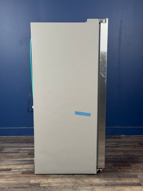 Frigidaire - 33 in. 22.3 cu. ft. Standard Depth Side by Side Refrigerator in Stainless Steel