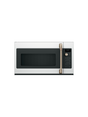 GE Cafe - 1.7 Cu. Ft. Over the Range Microwave in Matte White with Air Fry

