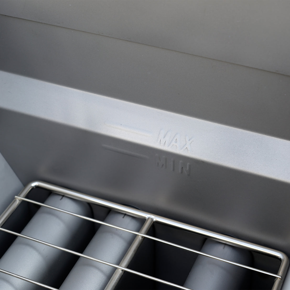 FORNO Commerciale Natural Gas Deep Fryer, 4 Burners 120,000 BTU, 50 lbs Oil Capacity