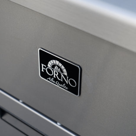 FORNO Commerciale Natural Gas Deep Fryer, 4 Burners 120,000 BTU, 50 lbs Oil Capacity