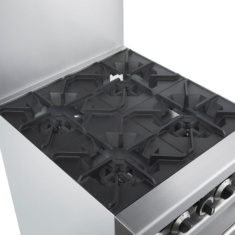 Forno Commerciale 24 Inch Gas Range with 4 Burners
