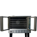 Forno Commerciale Convection Gas Oven, 3 burners 54,000 BTU, 150–500°F, stainless steel, NG/LP convertible