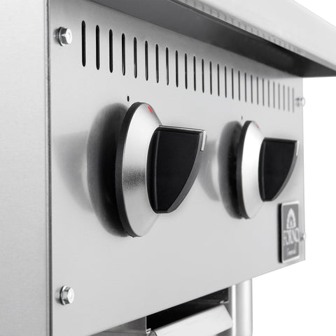 Forno Commerciale 24 Inch Gas Griddle