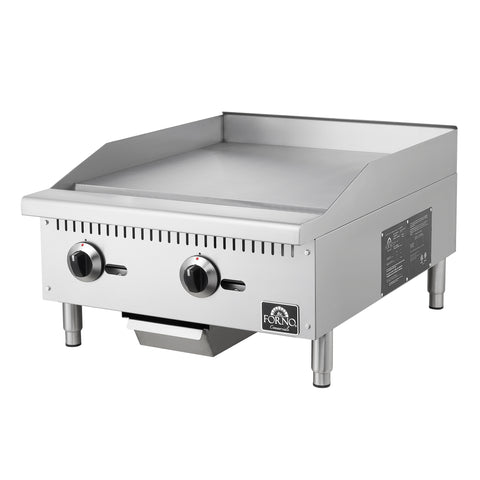 Forno Commerciale 24 Inch Gas Griddle