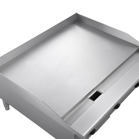 Forno Commerciale 36 Inch Gas Griddle, 3 Burners