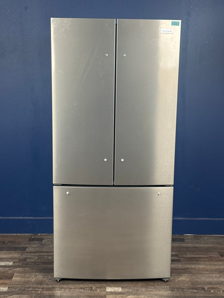 Frigidaire - 31.5 in. 18 cu. ft. Counter Depth French Door Refrigerator in Fingerprint-Resistant Stainless Look
