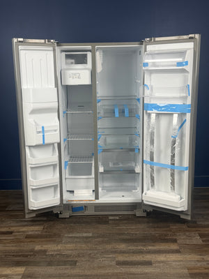 Whirlpool - 24.6 cu. ft. Side by Side Refrigerator in Monochromatic Stainless Steel