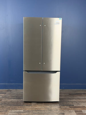 Frigidaire - Gallery 30 in. 20 cu. ft. Standard Depth French Door Refrigerator in Stainless Steel with Internal Water Dispenser