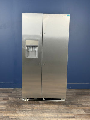 Frigidaire - 36 in. 26 cu. ft. Standard Depth Side by Side Refrigerator in Stainless Steel