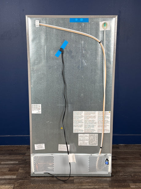 Frigidaire - Gallery 36 in. 22.3 cu. ft. Counter Depth Side-by-Side Refrigerator in Smudge-Proof Stainless Steel, ENERGY STAR