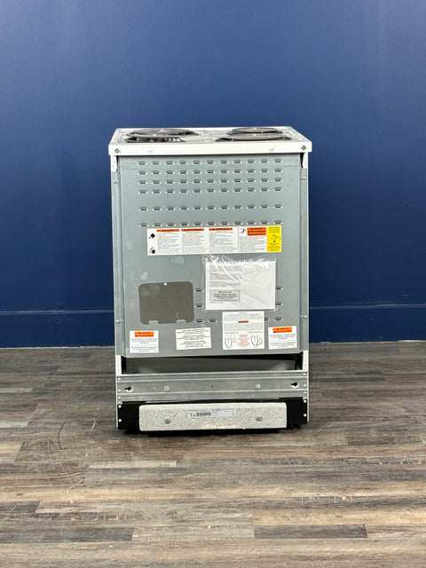 Frigidaire - 24 in. 1.9 cu. ft. 5-Burner Element Freestanding Electric Range with Manual Clean in White