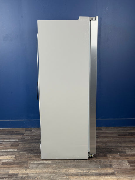 Frigidaire - Professional 36 in. 22.3 cu. ft. Counter Depth Side-by-Side Refrigerator in Smudge-Proof Stainless Steel