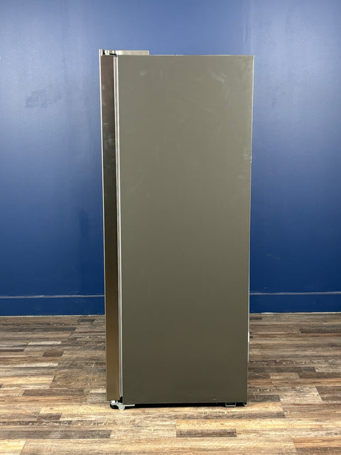 Frigidaire - 21.4 cu. ft. Garage Ready Counter Depth Side-By-Side Refrigerator in Fingerprint-Resistant Stainless Look