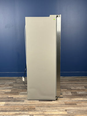 Frigidaire - 36.1 in. 22.3 cu. ft. Counter Depth Side-by-Side Refrigerator in Stainless Steel