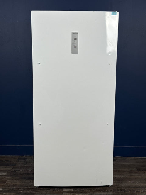 Frigidaire - 33 in. 20 cu. ft. Garage Ready Freezerless Refrigerator in White with Temperature Alarm and Auto-Close Door, ENERGY STAR