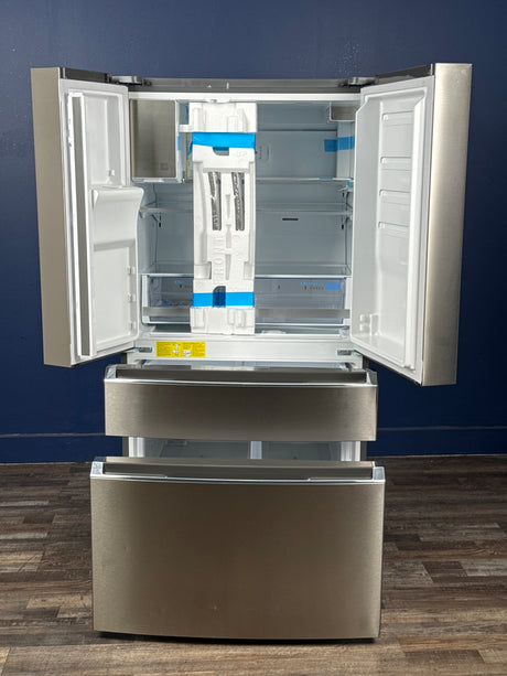 Frigidaire - Gallery 36 in. 26.3 cu. ft. 4-Door French Door Standard Depth Refrigerator in Smudge-Proof Stainless Steel