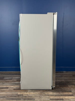 Frigidaire - Gallery 33 in. 22.3 cu. ft. Standard Depth Side by Side Refrigerator in Smudge-Proof Stainless Steel, ENERGY STAR