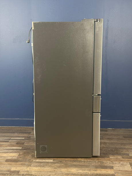 GE Profile - Profile 27.9 cu. ft. Smart 4-Door French Door Refrigerator with Door-in-Door in Fingerprint Resistant Stainless Steel