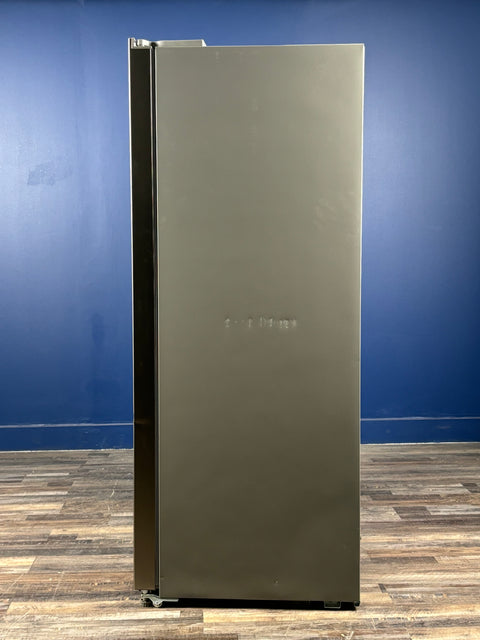 Frigidaire - 21.4 cu. ft. Garage Ready Counter Depth Side-By-Side Refrigerator in Fingerprint-Resistant Stainless Look