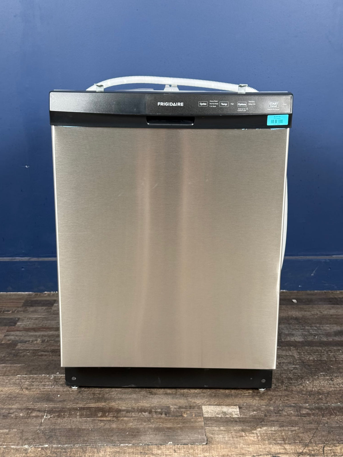 Frigidaire - 24 in. Front Control Built-In Tall Tub 55 Dba Dishwasher in Stainless Steel with 3-Cycles
