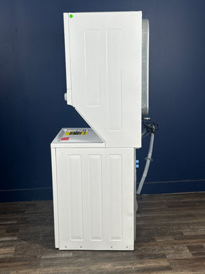 Frigidaire - 3.9 cu. ft. Washer and 5.6 cu. ft. Gas Dryer Combo in White with Quick Wash & Dry Cycle, MaxFill and Long Vent