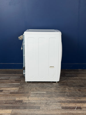 LG - 4.5 Cu. Ft. Stackable Front Load Washer in White with Coldwash Technology