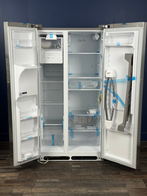 Frigidaire - 36 in. 26 cu. ft. Standard Depth Side by Side Refrigerator in Stainless Steel