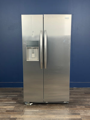 Frigidaire - Gallery 36 in. 26 cu. ft. Standard Depth Side by Side Refrigerator in Smudge-Proof Stainless Steel, ENERGY STAR