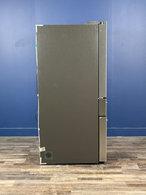GE Profile - Profile 27.9 cu. ft. Smart 4-Door French Door Refrigerator with Door-in-Door in Fingerprint Resistant Stainless Steel