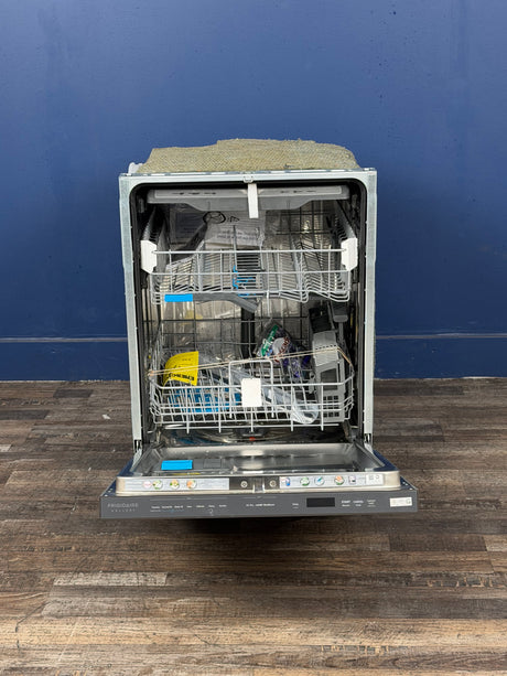 Frigidaire - Gallery 24 in. Top Control Built -In Tall Tub 49 dBA Dishwasher in Stainless Steel with 7-Cycles and 50 Min. Normal Wash