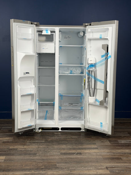 Frigidaire - 36 in. 26 cu. ft. Standard Depth Side by Side Refrigerator in Stainless Steel