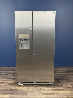 Frigidaire - 36 in. 26 cu. ft. Standard Depth Side by Side Refrigerator in Stainless Steel