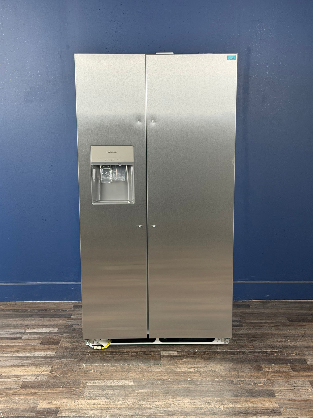 Frigidaire - 36 in. 26 cu. ft. Standard Depth Side by Side Refrigerator in Stainless Steel