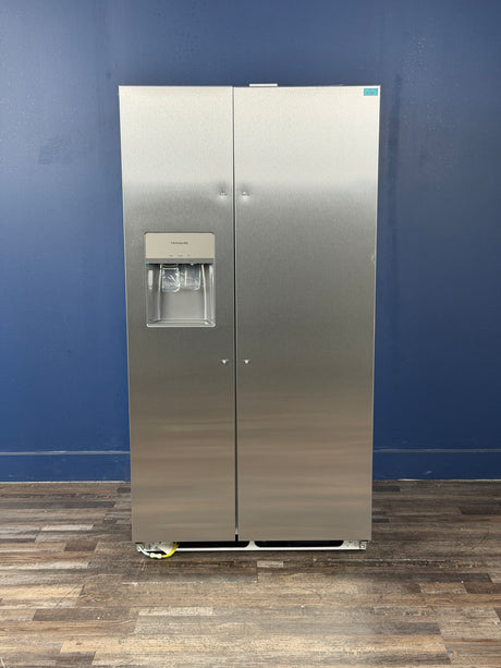 Frigidaire - 36 in. 26 cu. ft. Standard Depth Side by Side Refrigerator in Stainless Steel