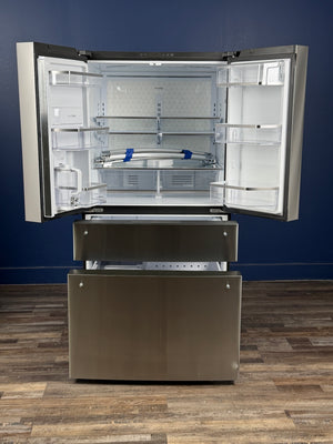 GE Profile - Profile 28.7 cu. ft. 4-Door French Door Refrigerator in Stainless Steel with Dual-Dispense Autofill Pitcher