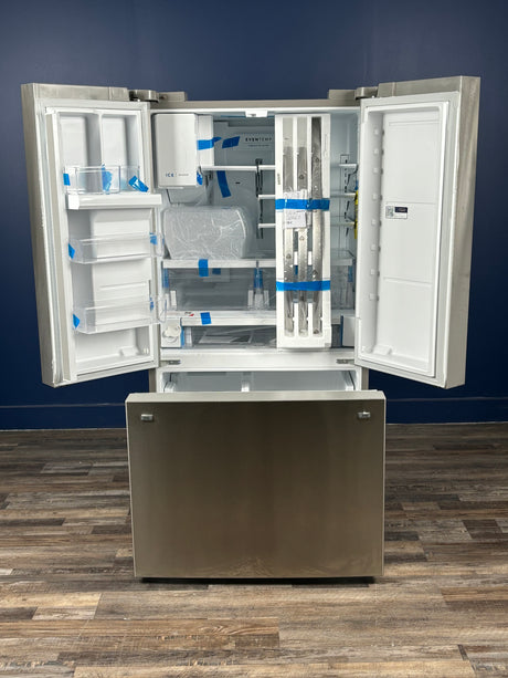 Frigidaire - 36 in. 23 cu. ft. Counter Depth French Door Refrigerator in Stainless Steel