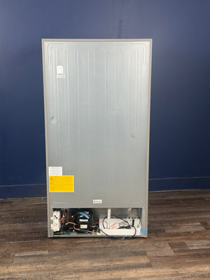 Frigidaire - 18 cu. ft. Garage Ready Automatic Defrost Convertible Upright Freezer in Stainless Look
