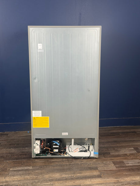 Frigidaire - 18 cu. ft. Garage Ready Automatic Defrost Convertible Upright Freezer in Stainless Look
