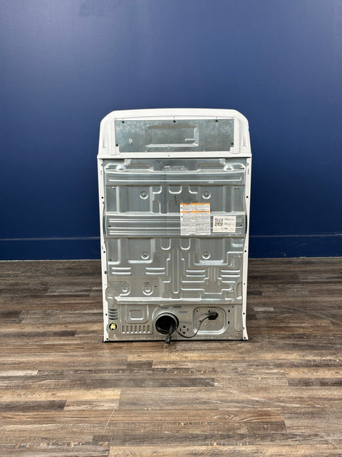 GE - 6.2 cu. ft. Capacity Gas Dryer with Up To 120 ft. Venting and Shallow Depth