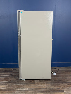 Whirlpool - 30 in. 18.3 cu. ft. Top Freezer Refrigerator Built-In and Standard in Monochromatic Stainless Steel