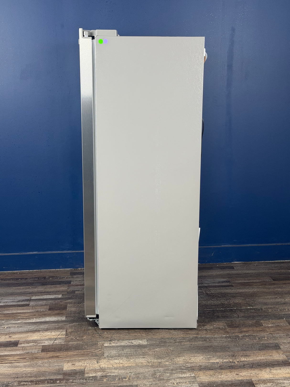 Frigidaire - Gallery 36 in. 22.3 cu. ft. Counter Depth Side-by-Side Refrigerator in Smudge-Proof Stainless Steel, ENERGY STAR