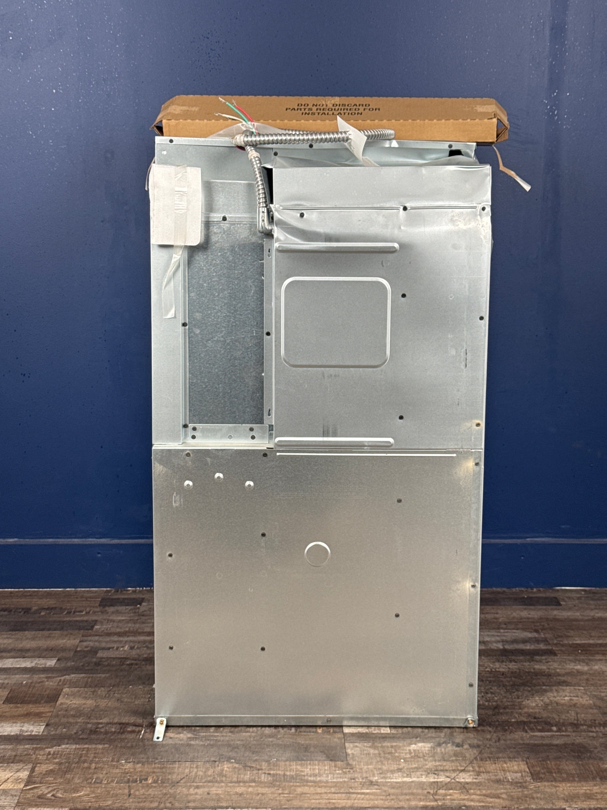 GE - 30 in. Double Smart Convection Wall Oven with No-Preheat Air Fry in Stainless Steel