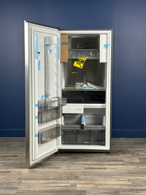 Frigidaire - Professional 19 cu. ft. Single Door Frost Free Upright Freezer in Smudge-Proof Stainless Steel, ENERGY STAR