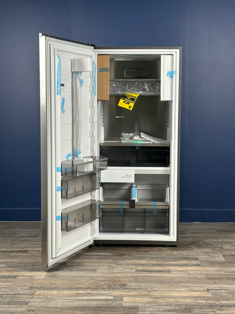 Frigidaire - Professional 19 cu. ft. Single Door Frost Free Upright Freezer in Smudge-Proof Stainless Steel, ENERGY STAR