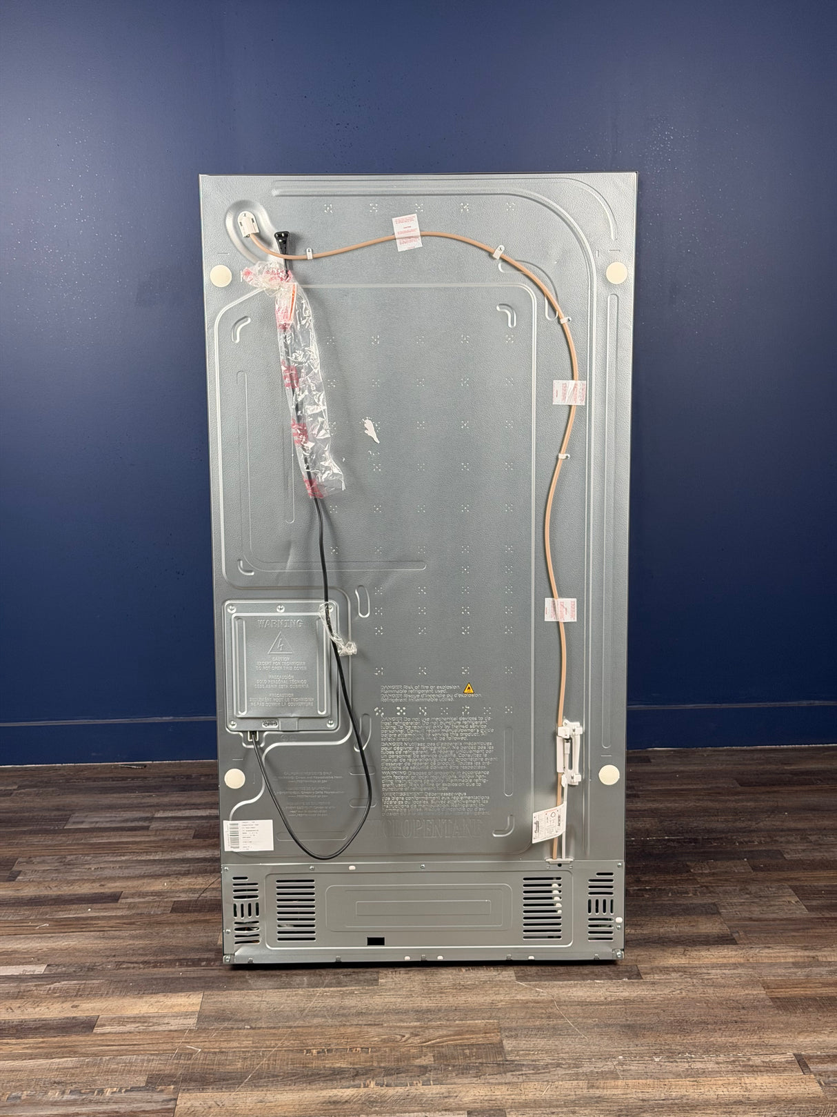Frigidaire - 36 in. 26 cu. ft. Standard-Depth 4-Door French Door Refrigerator in Fingerprint-Resistant Stainless Steel Look