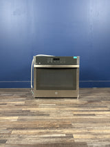 GE - 30 in. Smart Single Electric Wall Oven Self-Cleaning in Stainless Steel