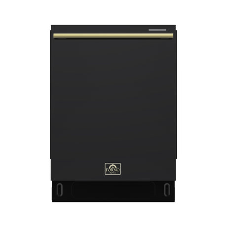 Stella 24 in. Built-in Dishwasher in Black, Tall Tub, Top Touch Control, Fingerprint-Resistant Stainless Steel Dishwasher, Black, Quiet 44 dBA, Soil-Sensing Capable, NSF & ENERGY STAR