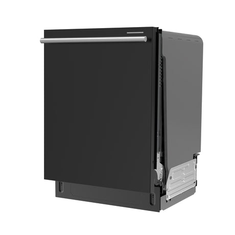 Stella 24 in. Built-in Dishwasher in Black, Tall Tub, Top Touch Control, Fingerprint-Resistant Stainless Steel Dishwasher, Black, Quiet 44 dBA, Soil-Sensing Capable, NSF & ENERGY STAR